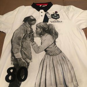 NWT AKOO Secret Society polo shirt. Size 3XL.